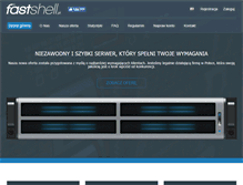 Tablet Screenshot of fastshell.pl
